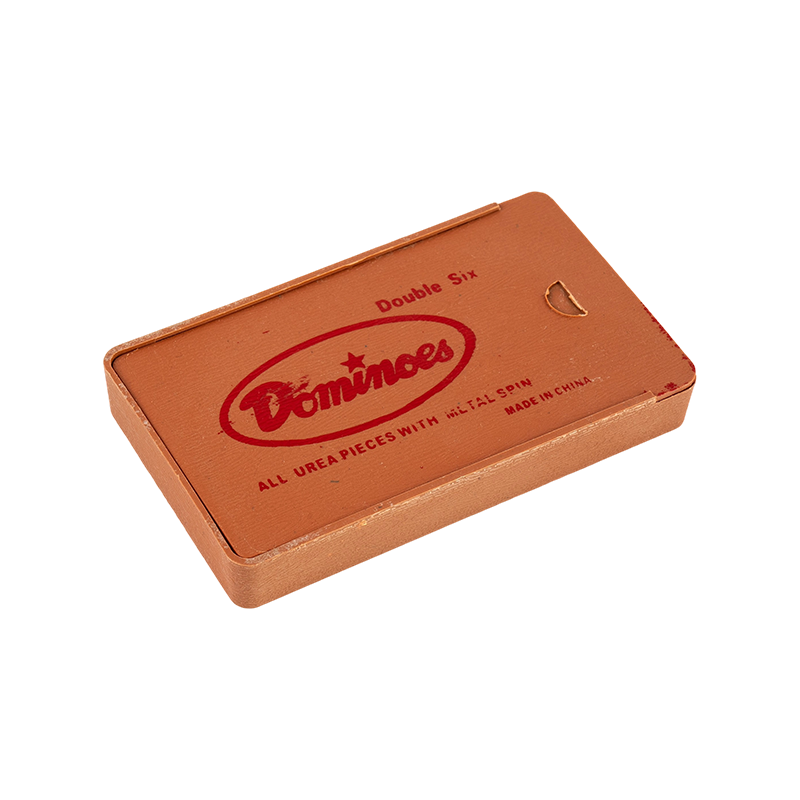 Mini Double Six Dominoes dalam Kotak Plastik