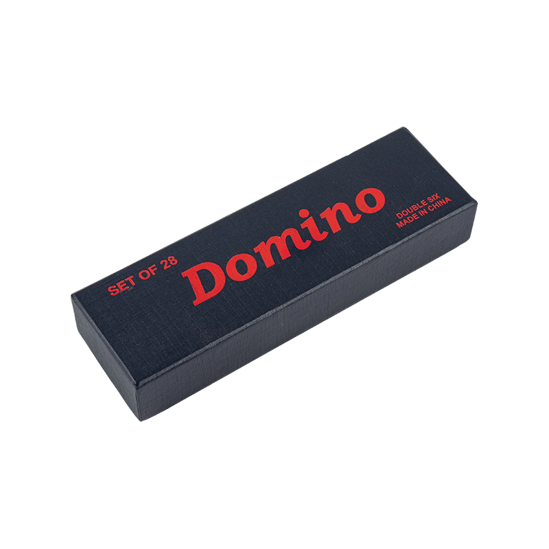 Mini Portable Double Six Paper Box Dominoes 