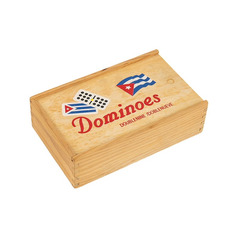 Kuba tradisional Double Sembilan Kotak Kotak Domino