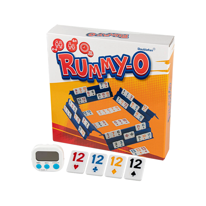 2-4 pemain poker rummy dengan kotak warna