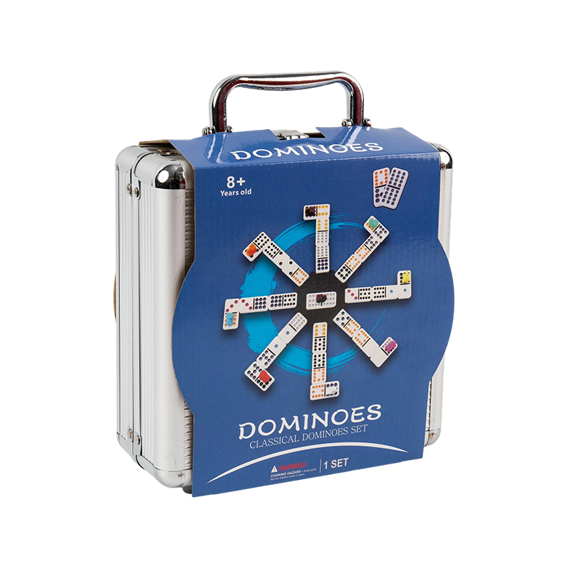 Deluxe Edition Double Twelve Aluminium Box Dominoes