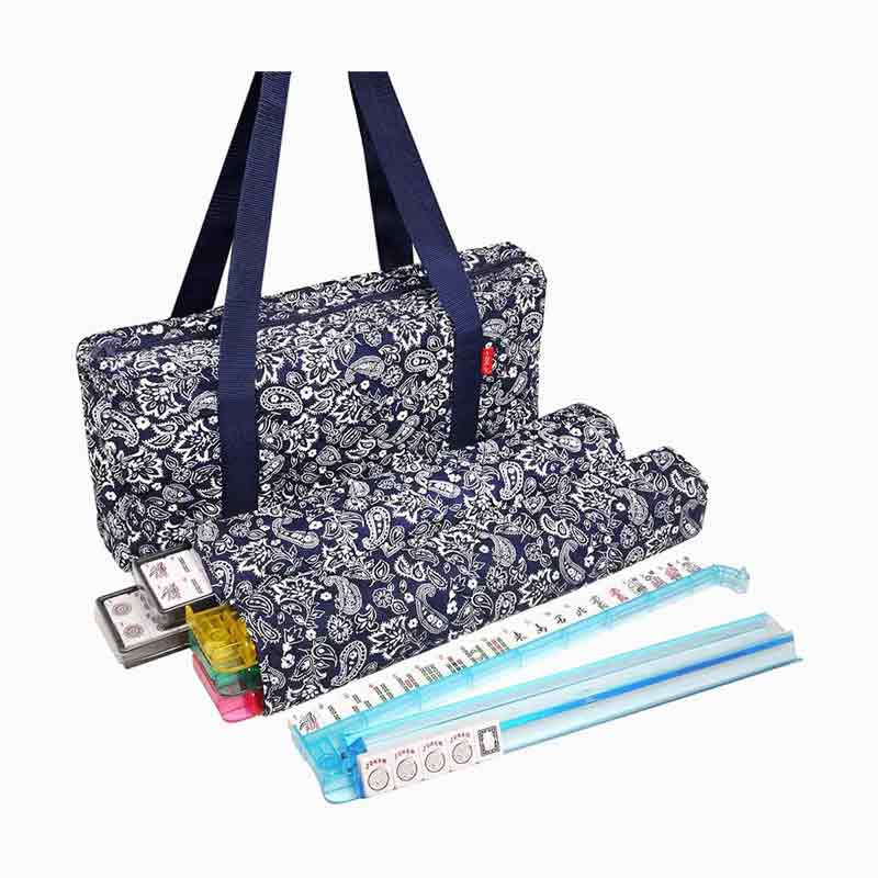 Pembungkusan Portable Colorful Card Mahjong Set